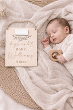 Load image into Gallery viewer, Personalised Baby Arrival Countdown Wall Hanging