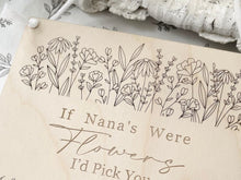 Load image into Gallery viewer, I'd Pick You Botanical Personalised Wall Hanging