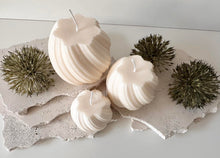 Load image into Gallery viewer, Set Of Three Soy Swirl Candles