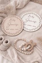 Load image into Gallery viewer, Personalised Baby Announcement Photo Prop