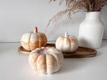 Load image into Gallery viewer, Orange Marbled Pumpkins