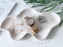 Load image into Gallery viewer, Genevieve Marbled Ceramic Decorative Tray