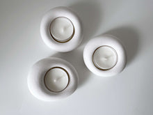 Load image into Gallery viewer, Pietra Ceramic Pebble Tea Light Holder Set