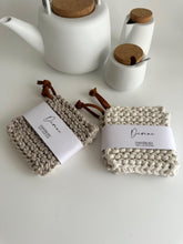 Load image into Gallery viewer, Cotton Coaster Set