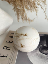 Load image into Gallery viewer, Adeline Large Decorative Marbled Sphere