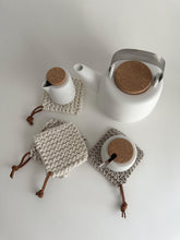 Load image into Gallery viewer, Cotton Coaster Set