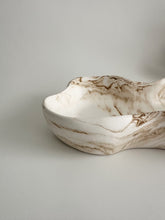 Load image into Gallery viewer, Amélié Beige Marbled Wave Dish/Bowl