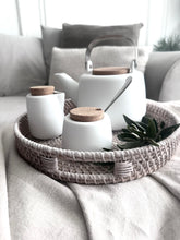 Load image into Gallery viewer, Rattan Serving Tray