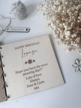 Load image into Gallery viewer, Bespoke Personalised Birthday Card