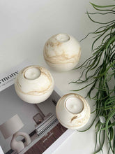Load image into Gallery viewer, Verona Marble Tea Light Candle Holders