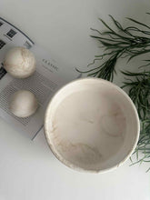 Load image into Gallery viewer, Martinique Marbled Pedestal Bowl