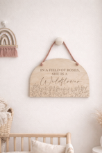 Load image into Gallery viewer, Beautiful Botanical Children’s Wall Hanging