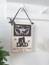 Load image into Gallery viewer, Number 1 Dad Personalised Wall Hanging