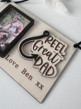 Load image into Gallery viewer, Reel Great Dad Personalised Wall Hanging