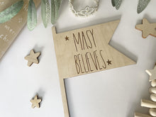 Load image into Gallery viewer, Believes Christmas Flag