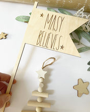 Load image into Gallery viewer, Believes Christmas Flag