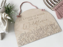 Load image into Gallery viewer, Beautiful Botanical Children’s Wall Hanging