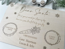 Load image into Gallery viewer, Dear Santa Treat Board