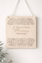 Load image into Gallery viewer, I'd Pick You Botanical Personalised Wall Hanging
