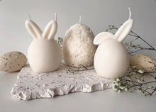 Load image into Gallery viewer, Easter Bunnies/Floral Egg Candle Set
