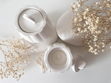 Load image into Gallery viewer, Fragrance Soy Wax Candle In Ceramic Curved Pot
