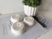 Load image into Gallery viewer, Ceramic Stand Stone Tea Light Holder
