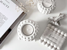 Load image into Gallery viewer, Ceramic Bobble Tea Light/Tray Set
