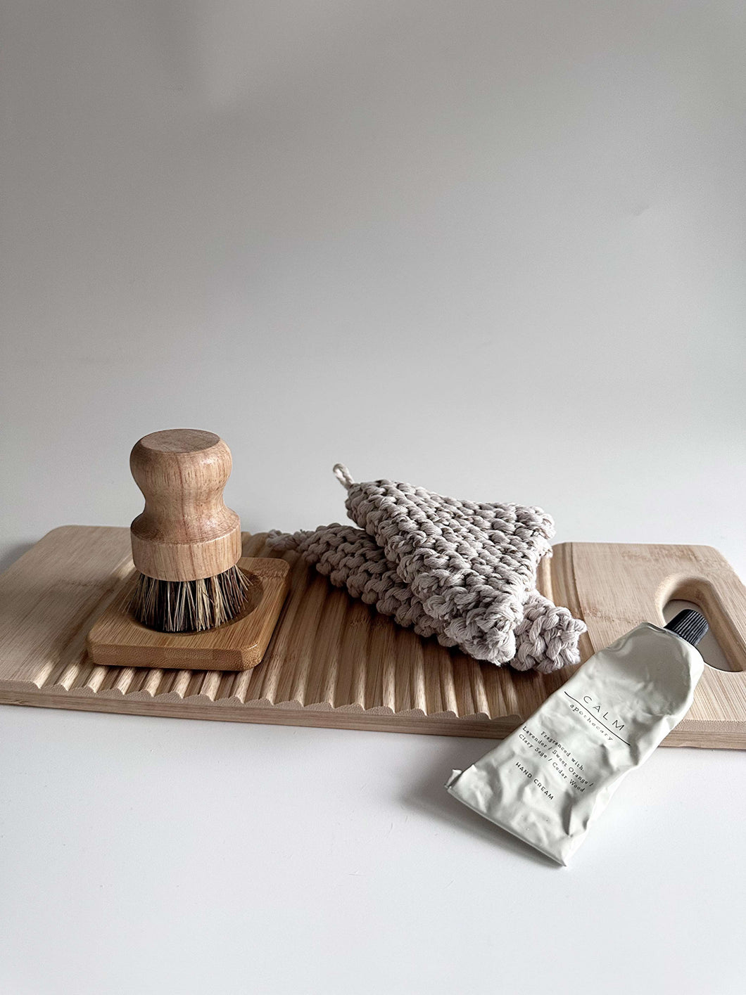 Kitchen Dishcloths & Brush Set