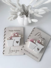 Load image into Gallery viewer, Personalised Floral Card

