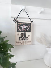 Load image into Gallery viewer, Number 1 Dad Personalised Wall Hanging
