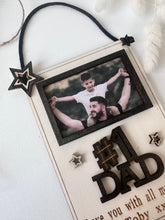 Load image into Gallery viewer, Number 1 Dad Personalised Wall Hanging
