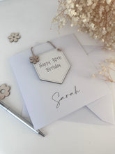 Load image into Gallery viewer, Personalised Detachable Flag Card
