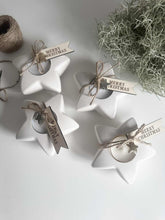 Load image into Gallery viewer, Set Of Two Christmas Star Tea Lights
