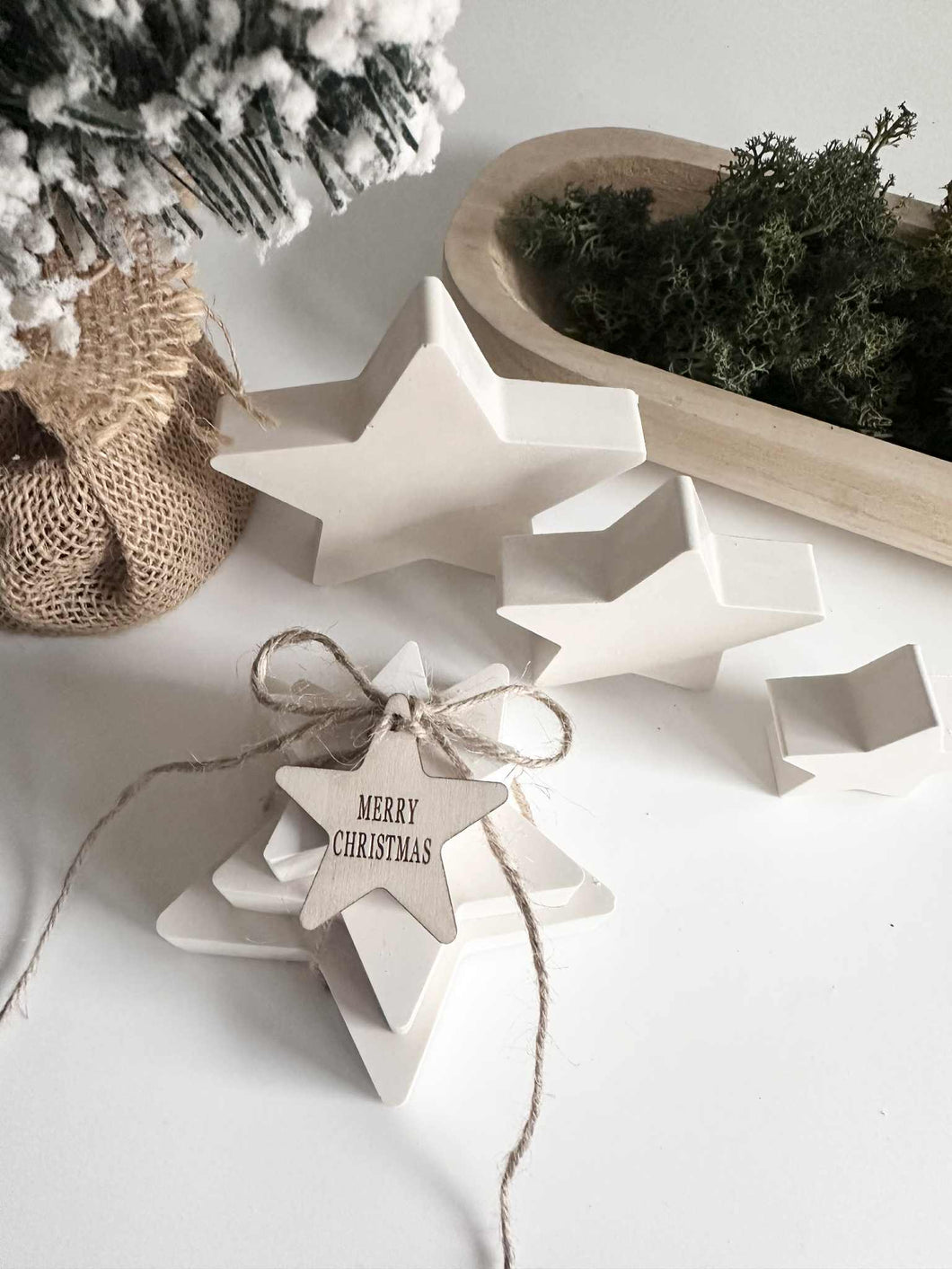 Set Of Christmas Stars