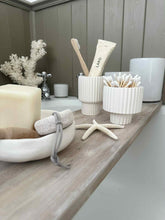 Load image into Gallery viewer, Ribbed Ceramic Storage Pots
