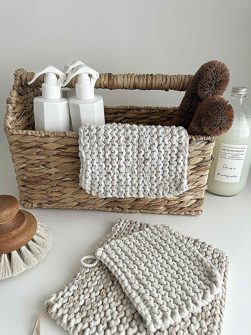 Rattan Carry Storage Box