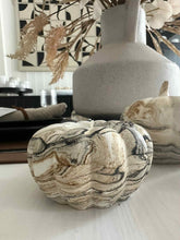 Load image into Gallery viewer, Autumn Marbled Pumpkin Décor
