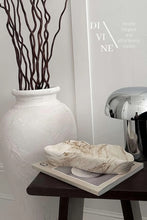 Load image into Gallery viewer, Amélié Beige Marbled Wave Dish/Bowl
