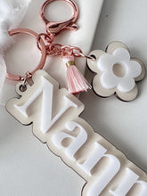 Load image into Gallery viewer, Personalised Name Keyring/Handbag Charm
