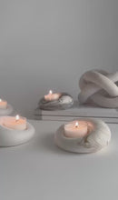 Load and play video in Gallery viewer, Pebble Tea Light/Ring Holder
