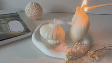 Load and play video in Gallery viewer, Louisa Elegant Swirl Candle
