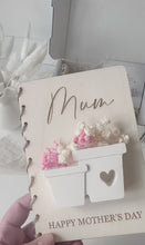 Load and play video in Gallery viewer, Personalised Floral Card
