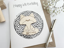 Load image into Gallery viewer, Personalised Fox Children&#39;s Birthday Card
