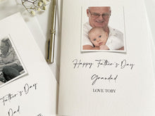 Load image into Gallery viewer, Happy Father&#39;s Day Photo Card
