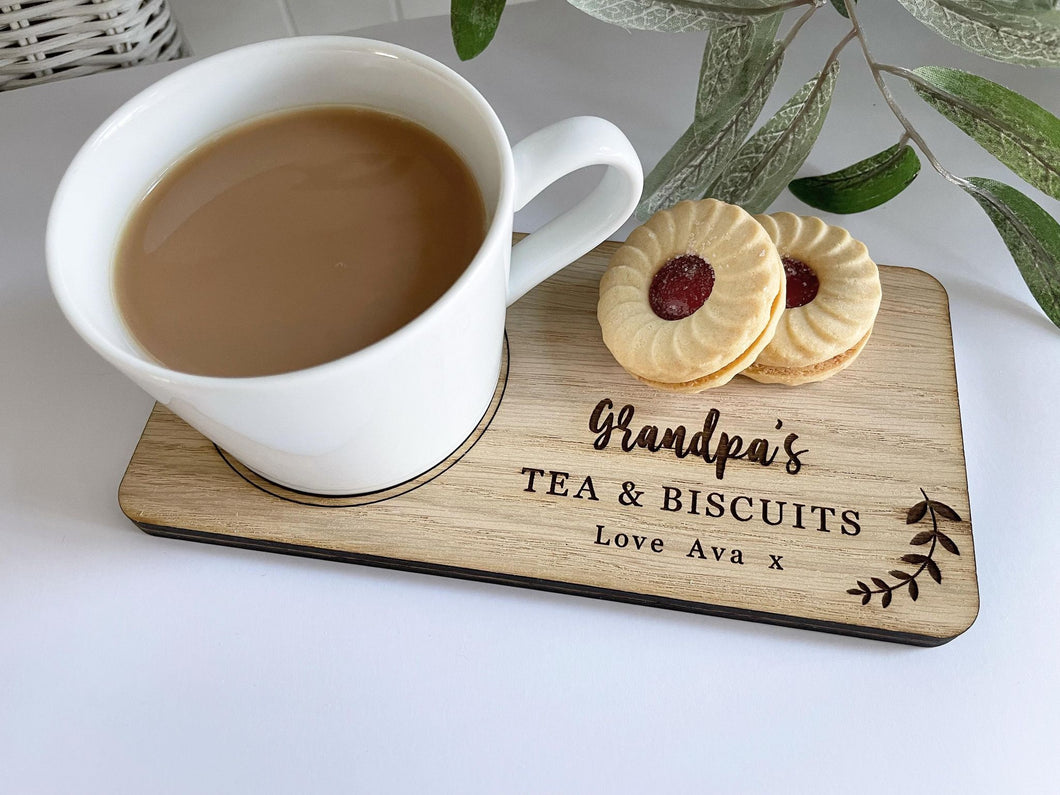 Tea & Biscuits For Mum/Dad/Daddy/Mummy or Grandparents