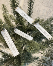 Load image into Gallery viewer, Set Of Four Christmas Tags
