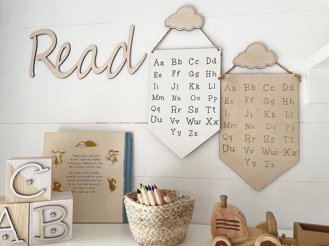 Alphabet Children's Learning Wall Hanging