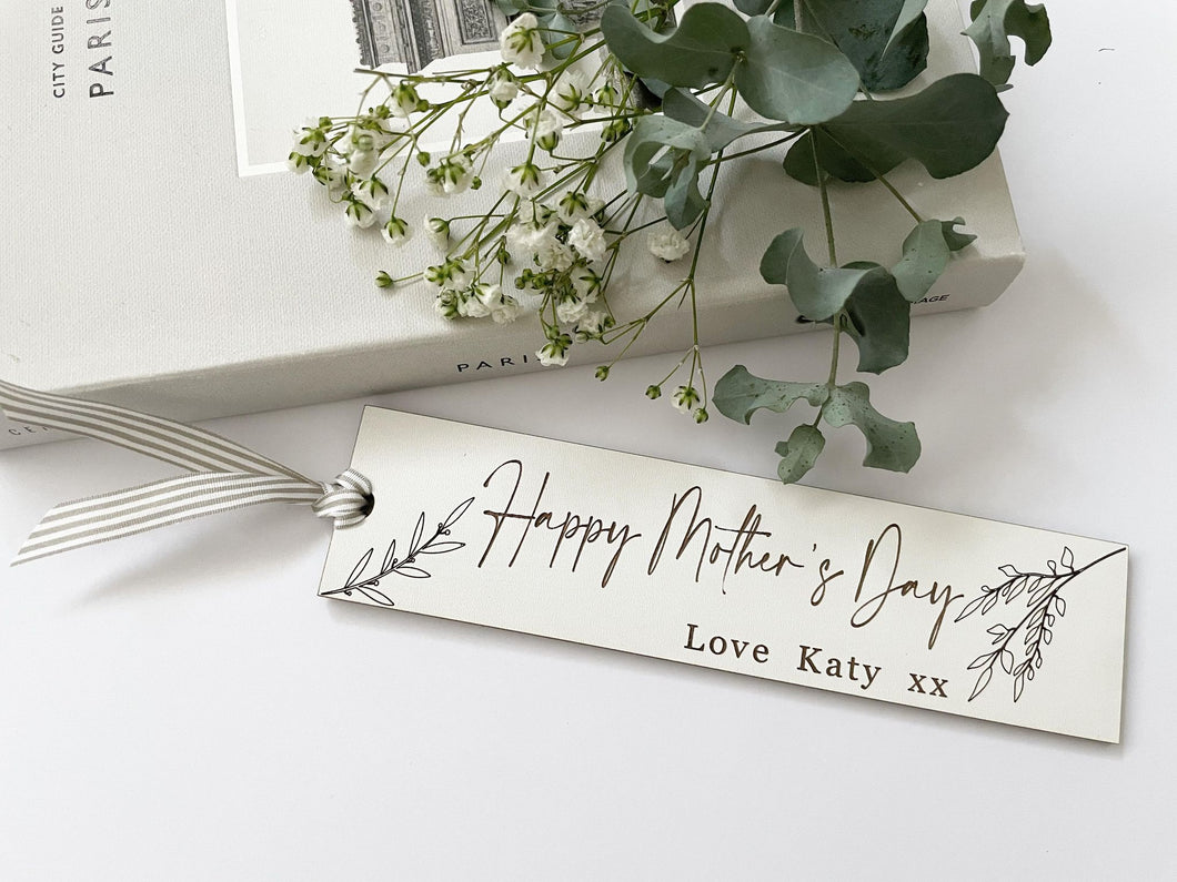 Mother's Day Botanical Book Mark