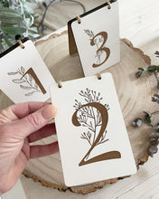 Load image into Gallery viewer, Botanical Table Number Weddings/Venue/Catering/Dining
